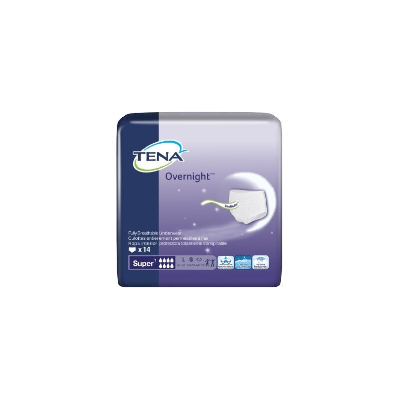 TENA Incontinence Underwear for Women, Protective, Large, 16 Count :  : Health & Personal Care