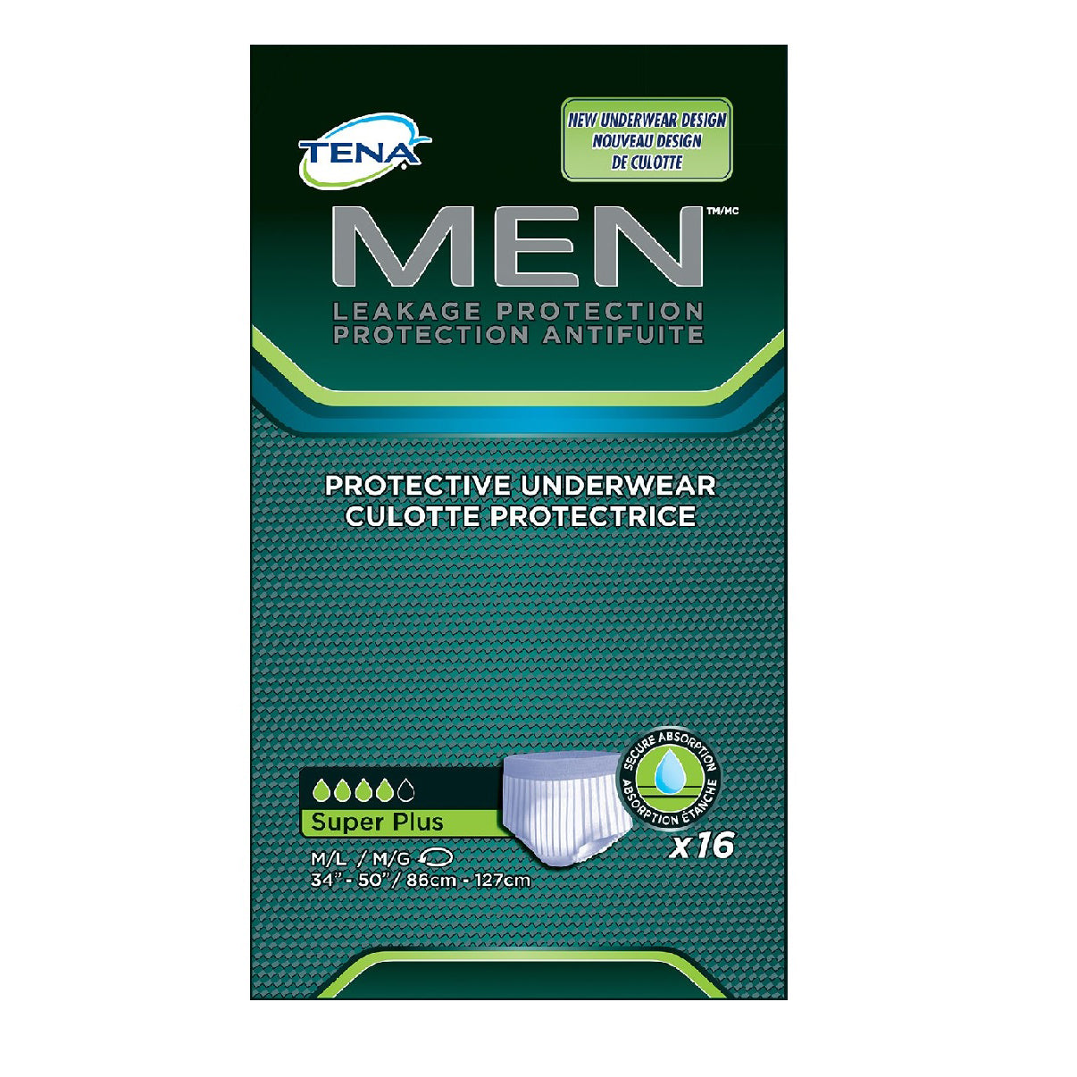 Tena Absorbent Protector For Men Level 3 16 Units