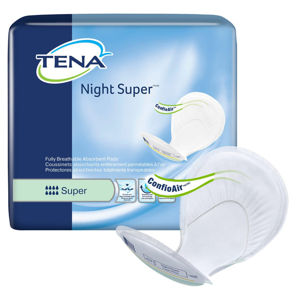 TENA Light Bladder Control Pads, Overnight Absorbency - Unisex